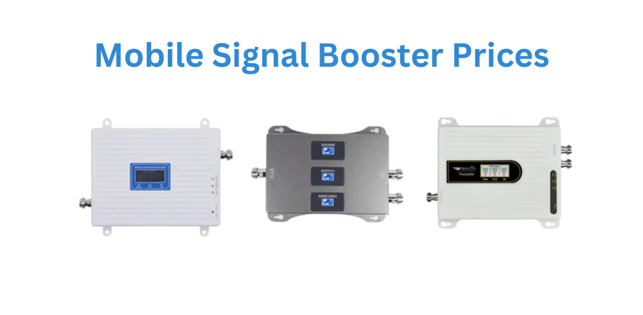 3 mobile signal boosters are showing including Triband, Tp-link and D-link